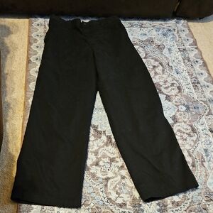 George Men's Classic Black Dress Pants With Stretch Waist Band